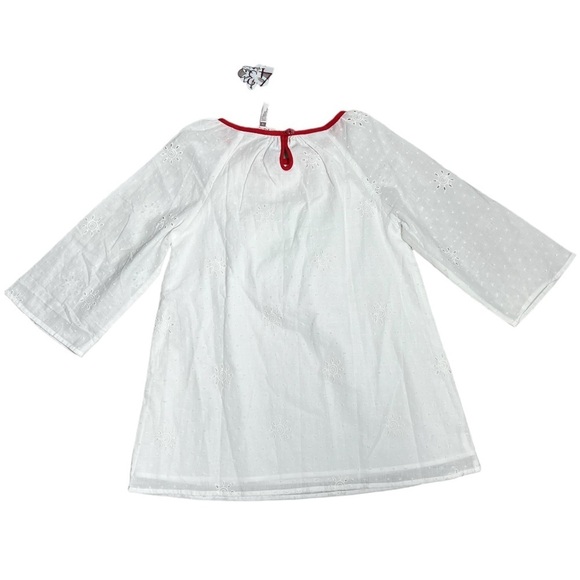 435 Matilda Jane white tunic top - Picture 4 of 7